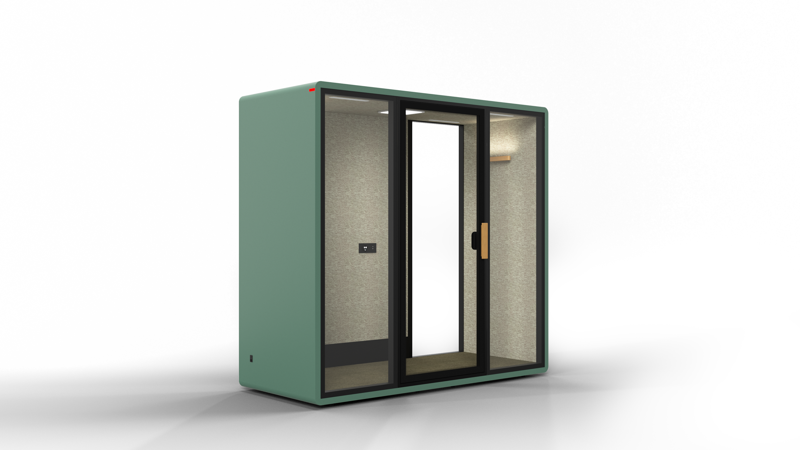 2 Person Acoustic Booth | Office Soundproof Meeting Pod for 2-Private Discussion & Video Call - Image 4