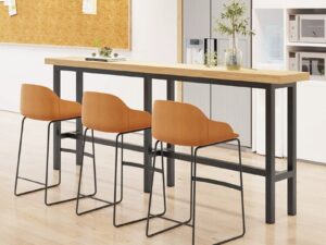 Modern Upholstered Bar Stool | Ergonomic High Chair for Commercial & Hospitality Spaces