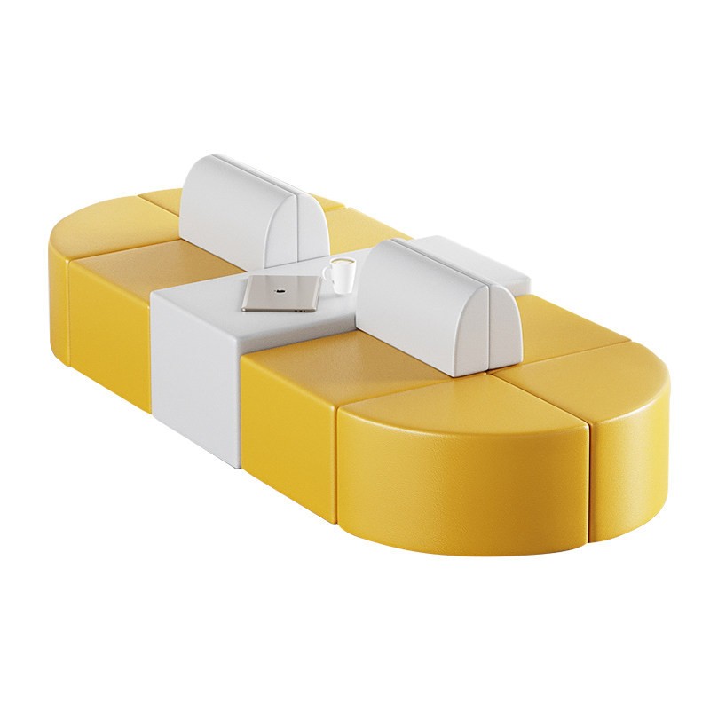 Modular Island Lounge Sofa for Collaborative Public Spaces - Image 5