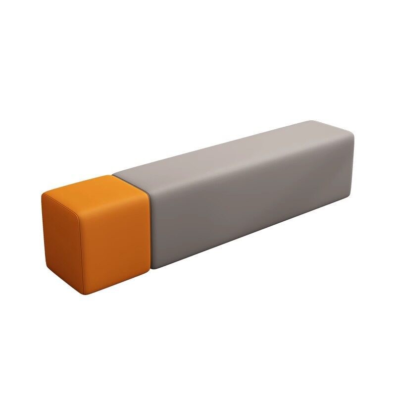 Geometric Bench Ottoman | Modern Polygon Upholstered Seating for Public Spaces - Image 5