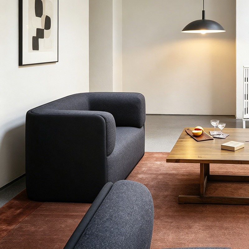 Modern Enclosed Lounge Sofa Set | Commercial Reception Seating - Image 3