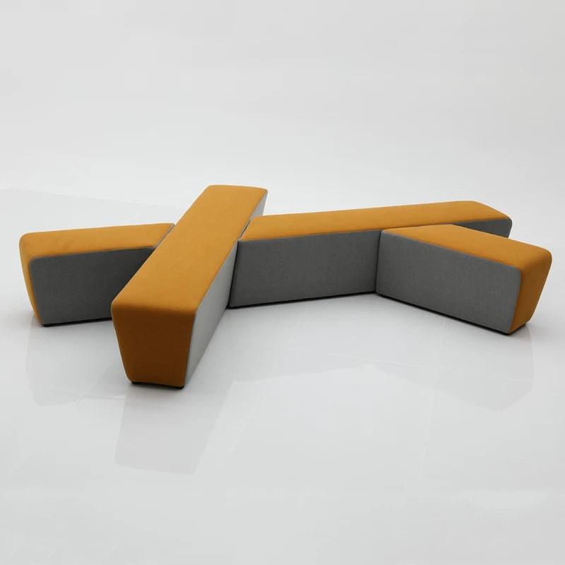 Sculptural Modular Lounge Sofa | Contemporary Seating System for Modern Commercial Spaces - Image 2