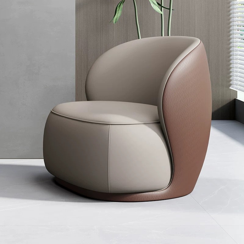 Modern Upholstered Lounge Chair | Sculptural Accent Seating for Hospitality & Commercial Spaces - Image 3