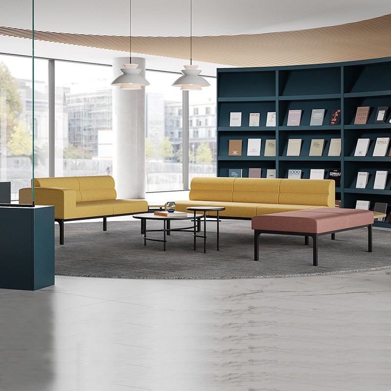 Modern Lounge Sofa Set for Public Spaces