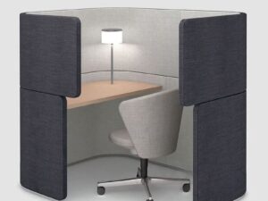 Single-Person Privacy Office Pod | Modern Acoustic Workstation