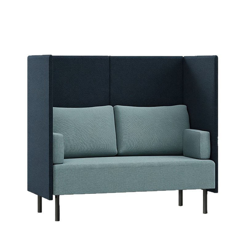 Modern High Back Office Booth Sofa - Image 5
