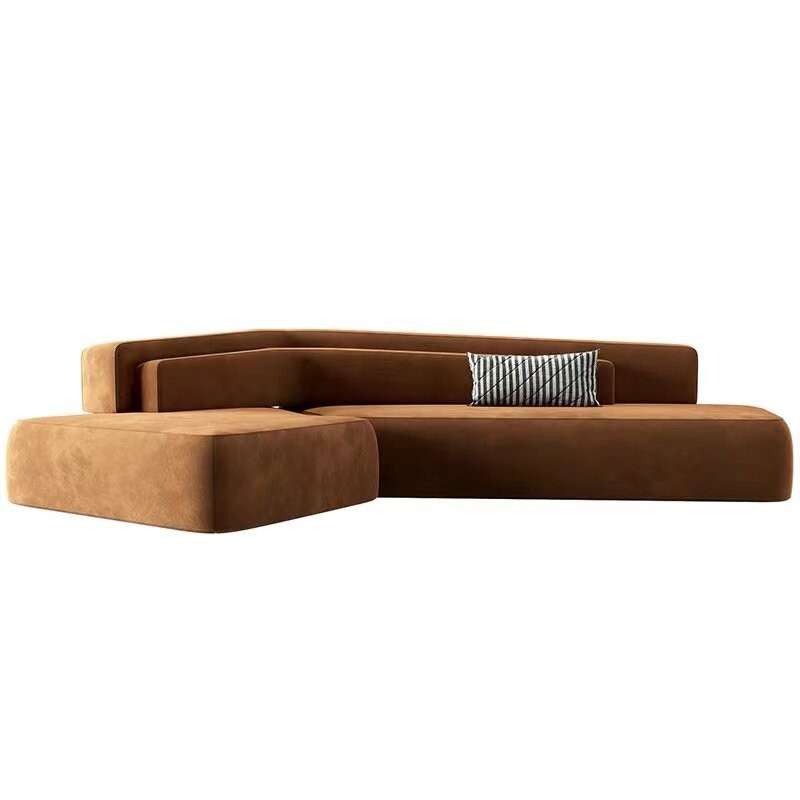Curved Corner Lounge Sofa | Modern L-Shaped Modular Seating for Public Spaces - Image 5