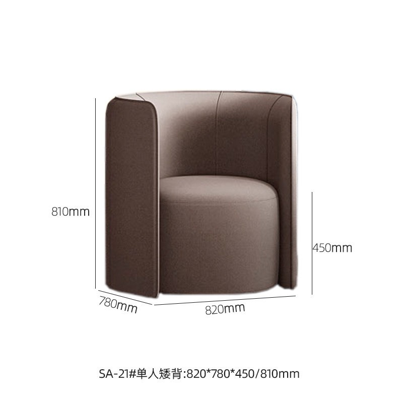 Modern Upholstered Lounge Chair for Office & Hospitality Spaces - Image 5