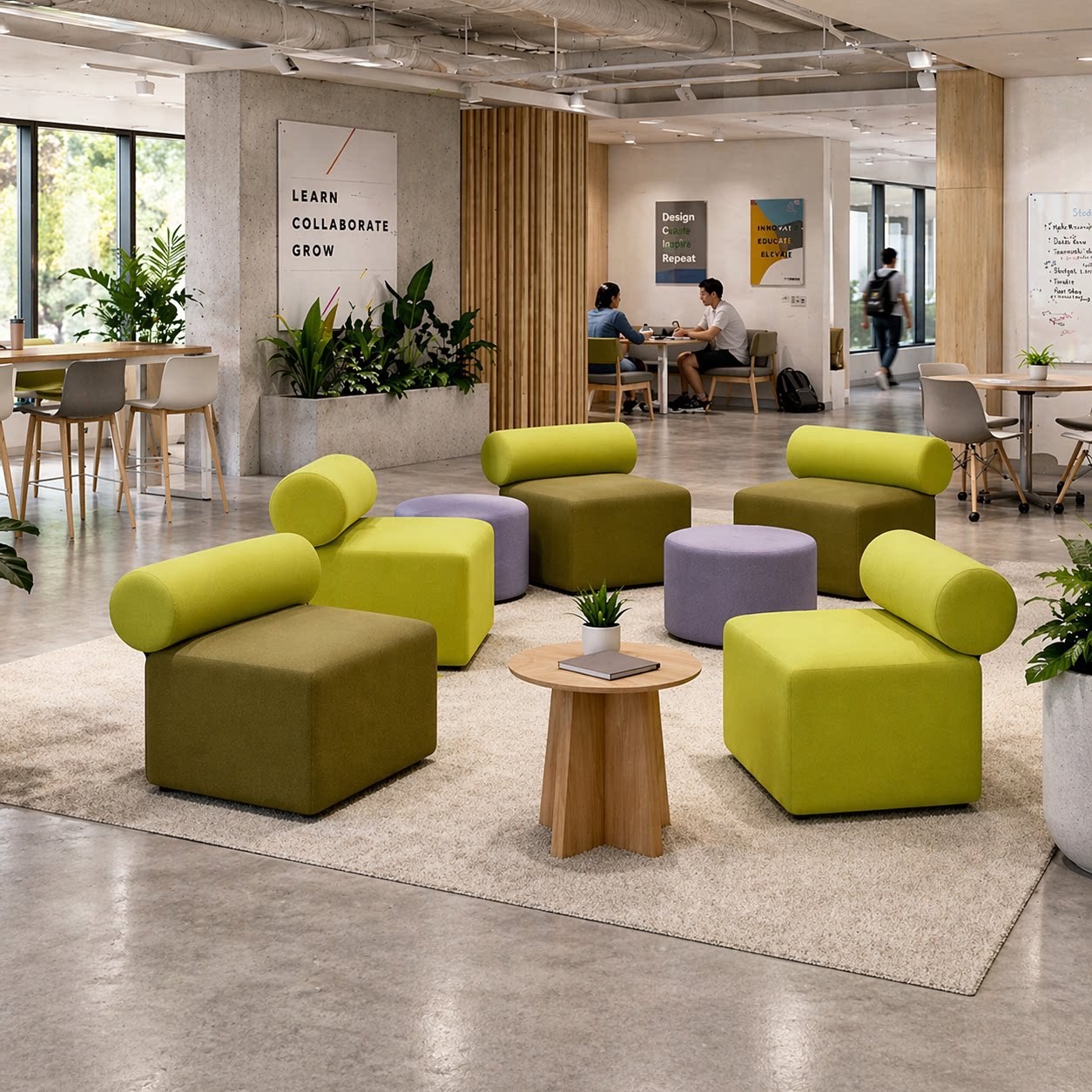 Modular Lounge Seating System for Modern Workspaces - Image 4