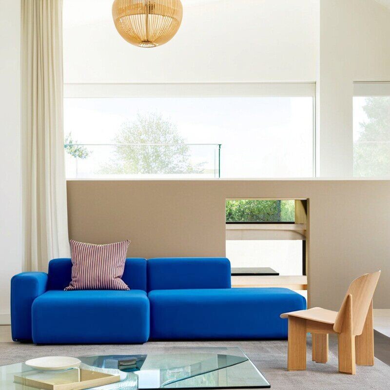 Low Profile Modular Sofa | Modern Straight-Line Lounge Seating for Public Spaces - Image 2