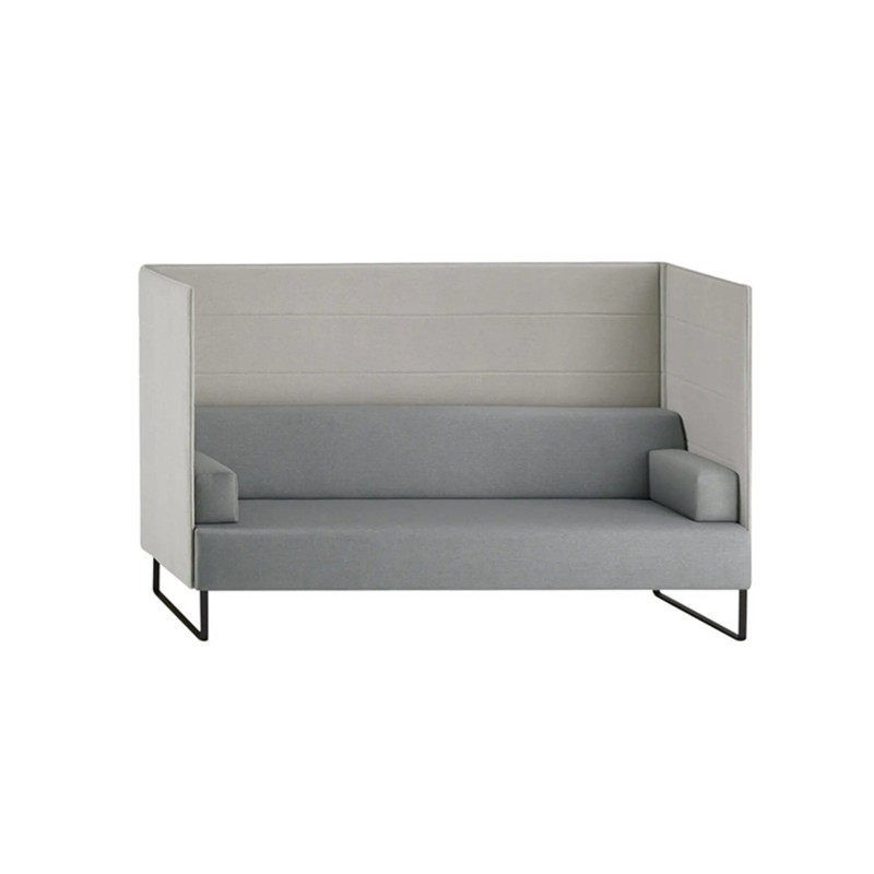 Modular High-Back 2-Seater Lounge Sofa | Modern Commercial Public Seating - Image 5