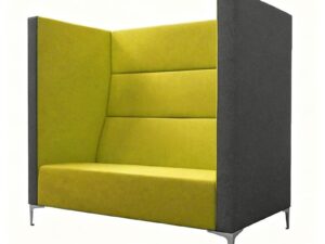High-Back Privacy Sofa | Two-Seater Meeting Booth