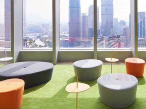 Modern Modular Ottoman | Flexible Lounge Seating Stool