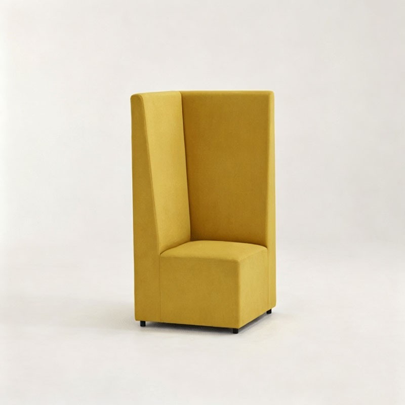 High-Back 3-Seater Privacy Sofa | Commercial Meeting Lounge Seating - Image 3