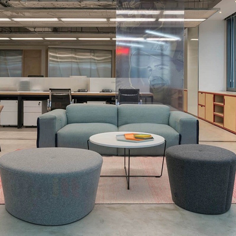 Modern Modular Ottoman | Flexible Lounge Seating Stool - Image 3