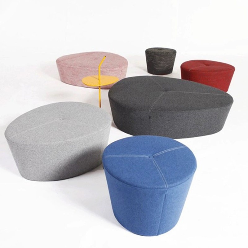 Modern Modular Ottoman | Flexible Lounge Seating Stool - Image 4