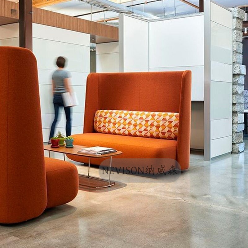 High Back Booth Sofa | Modern Commercial Meeting & Lounge Seating - Image 2