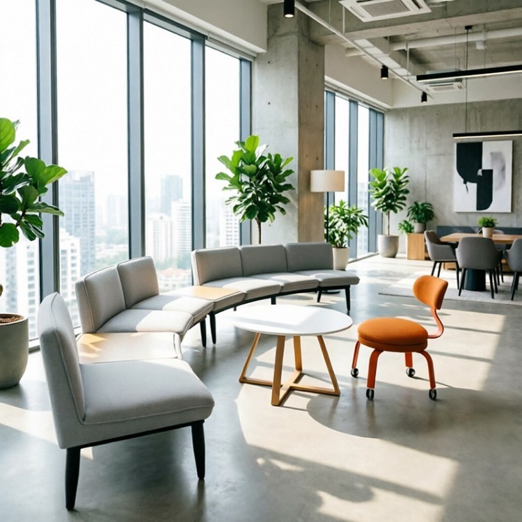 Modular Low-Back Public Lounge Sofa | Modern Multi-User Seating System - Image 4
