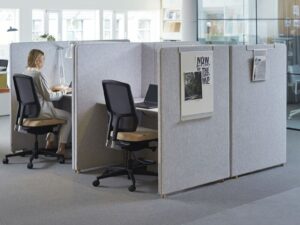 High Privacy Office Workstation | Modular Acoustic Office Pod