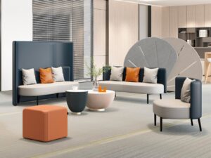 Commercial Modular Sofa Set for Modern Public Spaces
