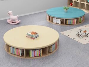 Multifunctional Kids Storage Sofa for Kindergarten & Learning Spaces