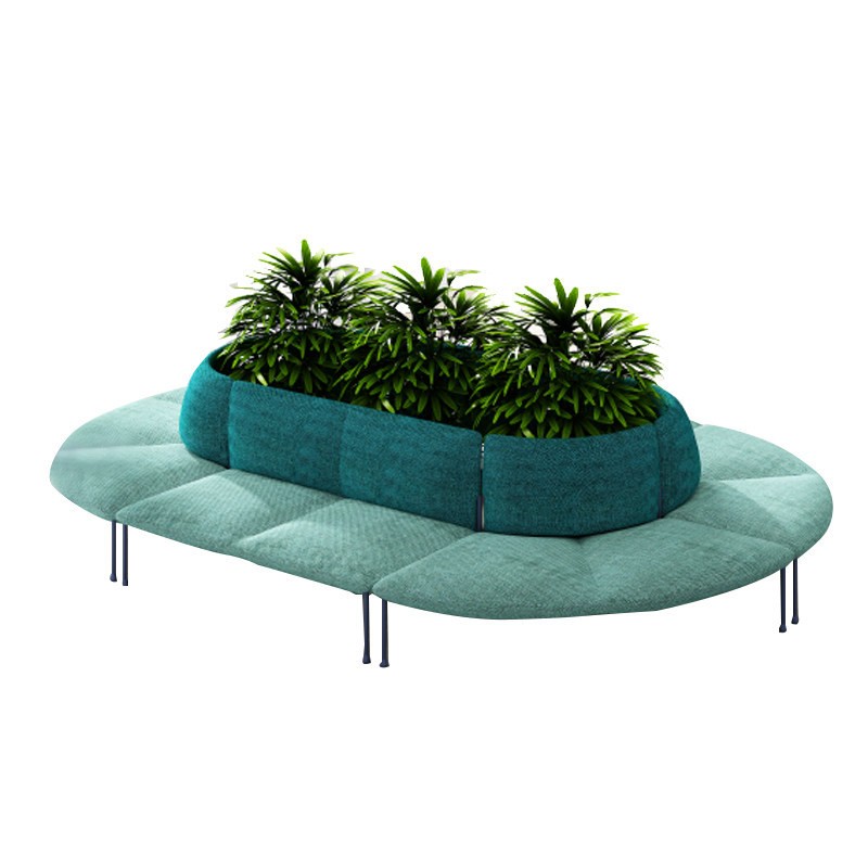 Modular Circular Sofa System for Collaborative Spaces