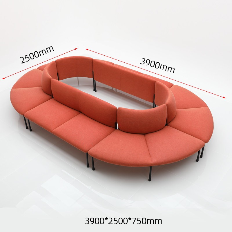 Modular Circular Sofa System for Collaborative Spaces - Image 5
