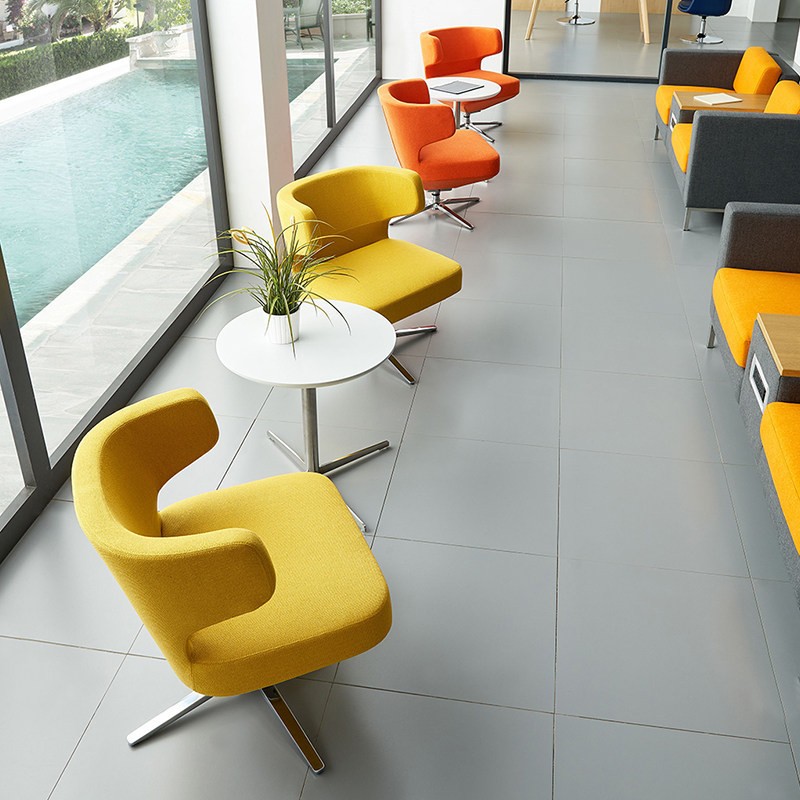 Modern Swivel Lounge Chair for Office & Hospitality Spaces - Image 2