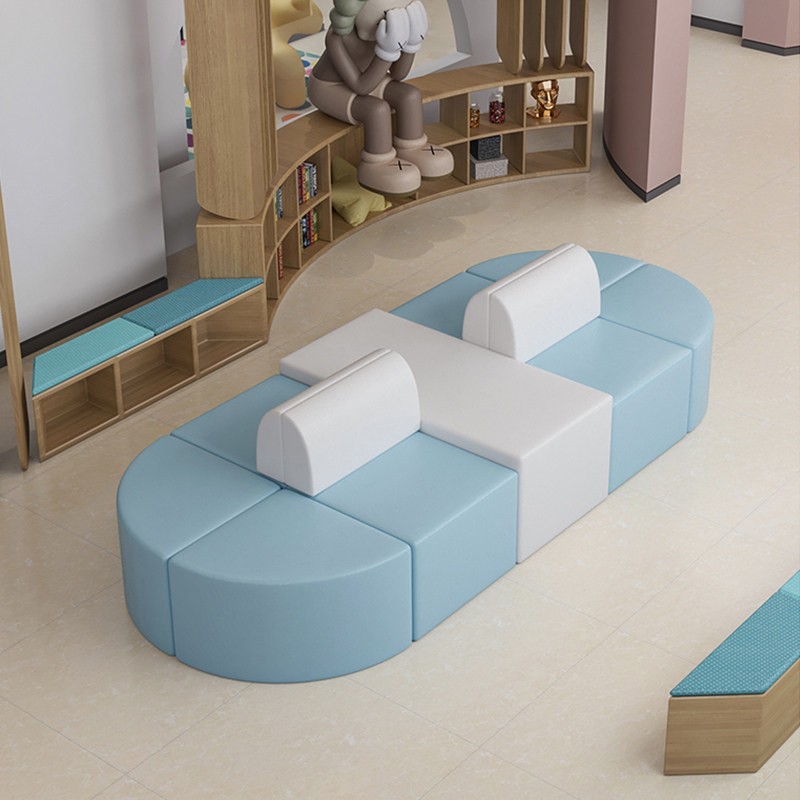 Modular Island Lounge Sofa for Collaborative Public Spaces - Image 3