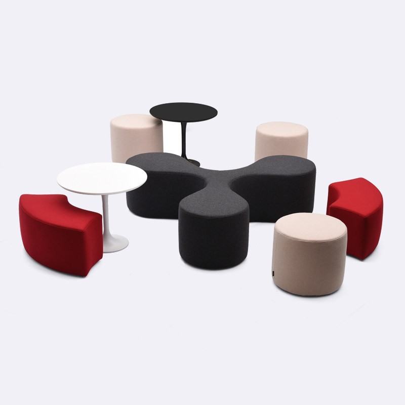 Clover Modular Ottoman | Modern Lounge Seating for Educational & Public Spaces - Image 5