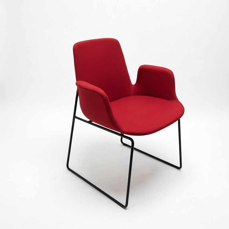 Modern Upholstered Lounge Chair | Commercial Meeting Accent Chair