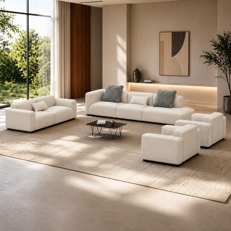 Modern Modular Sectional Sofa | Large Multi-Seater Corner Lounge Sofa - Image 2