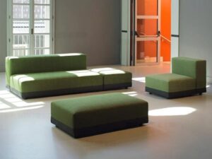 Low Back Modular Lounge Sofa | Modern Seating System for Public Spaces