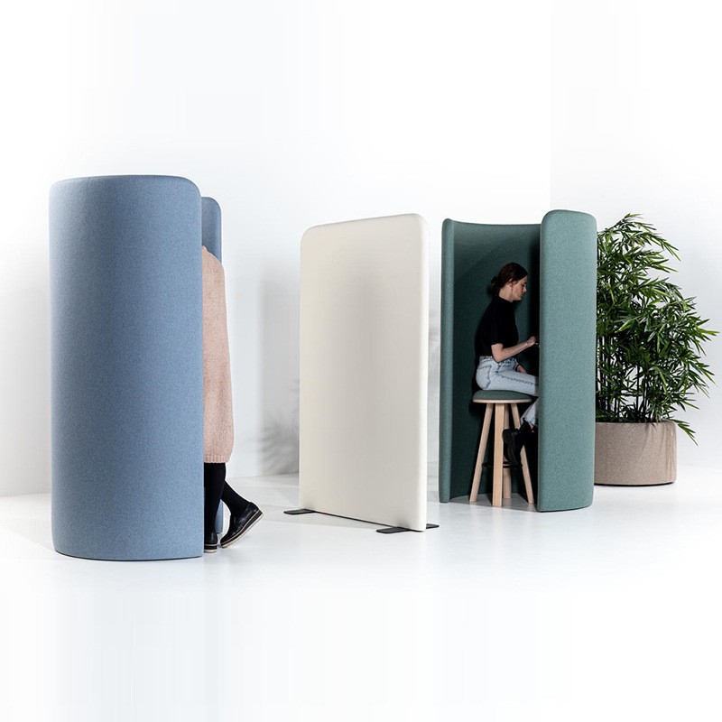 Arched High-Back Privacy Booth | Individual Work & Lounge Pod - Image 4