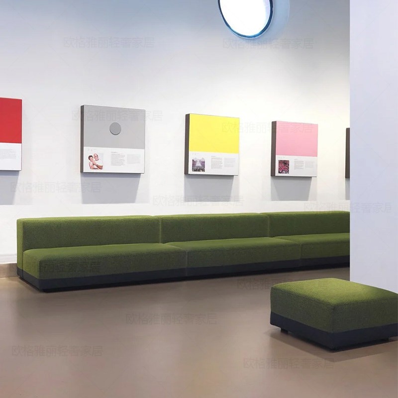 Low Back Modular Lounge Sofa | Modern Seating System for Public Spaces - Image 4