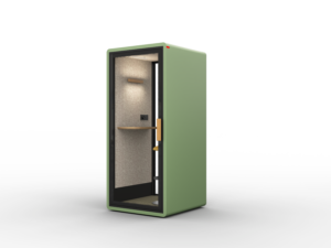 Single Person Acoustic Pod | Office Soundproof Booth for Private Calls & Focus Work