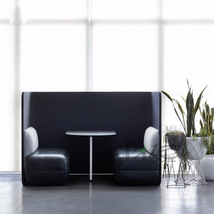 Modern Modular Commercial Sofa Set | High-Back Booth Seating & Lounge Sofas for Offices, Co-Working Spaces and Public Areas - Image 2