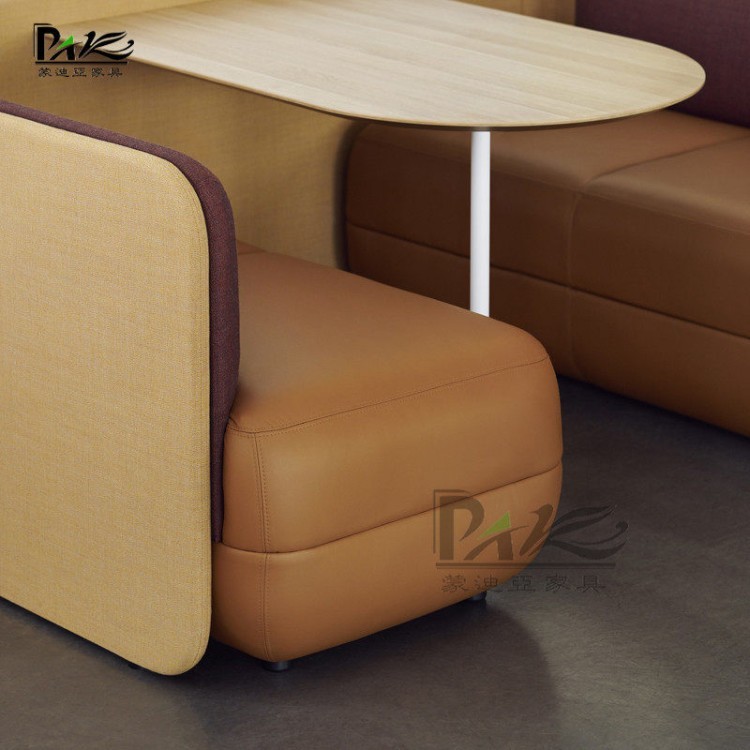 Modern Modular Commercial Sofa Set | High-Back Booth Seating & Lounge Sofas for Offices, Co-Working Spaces and Public Areas - Image 4