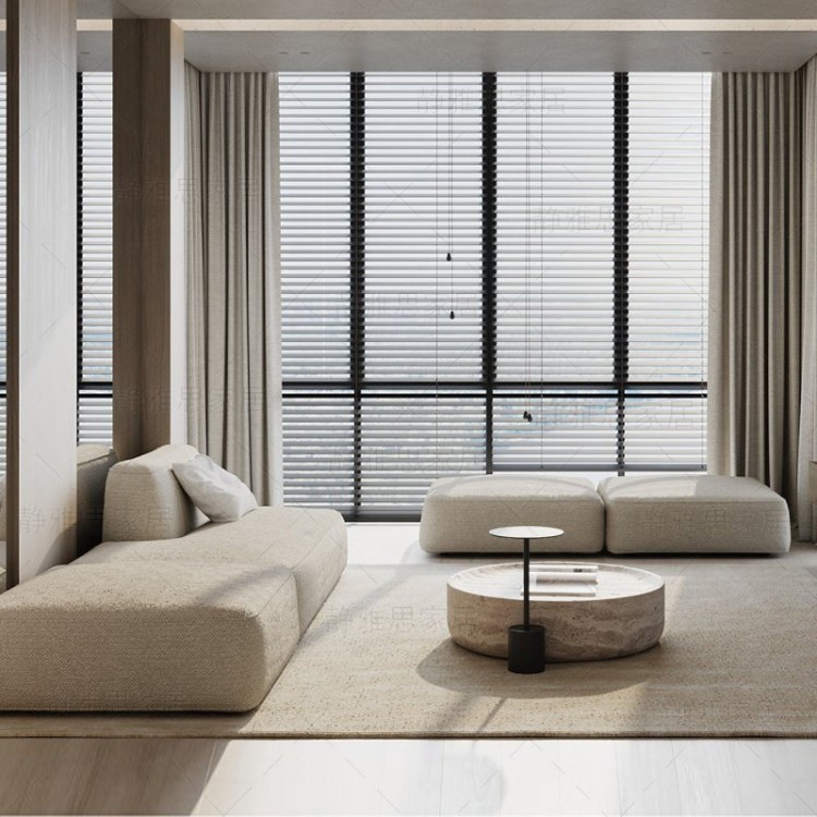 Modern Minimalist Modular Sectional Sofa | Flexible Layout Sofa System for Living & Commercial Spaces - Image 4