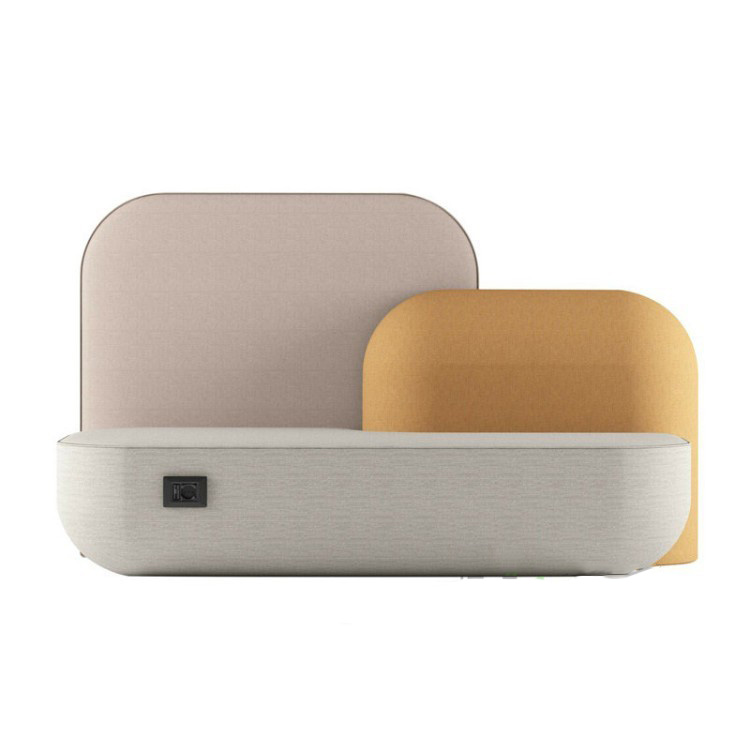 High-Back Modular Sectional Sofa | Two-Tone Upholstery & Flexible Seating for Modern Offices and Commercial Spaces - Image 5