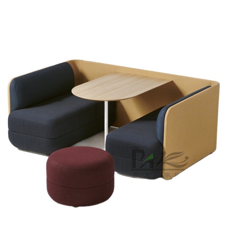 Modern Modular Commercial Sofa Set | High-Back Booth Seating & Lounge Sofas for Offices, Co-Working Spaces and Public Areas - Image 5