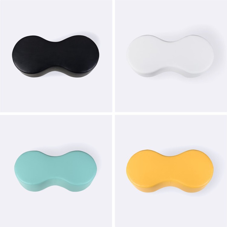 Modern Organic-Shaped Modular Ottoman | Two-Tone Design & Flexible Seating for Offices and Commercial Spaces - Image 4