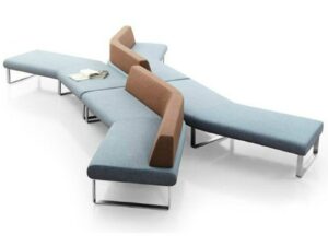Modern Modular Lounge Sofa with Extended Seating Design