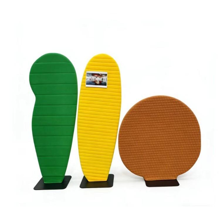Sculptural Upholstered Office Screen | Biophilic Freestanding Space Divider - Image 4