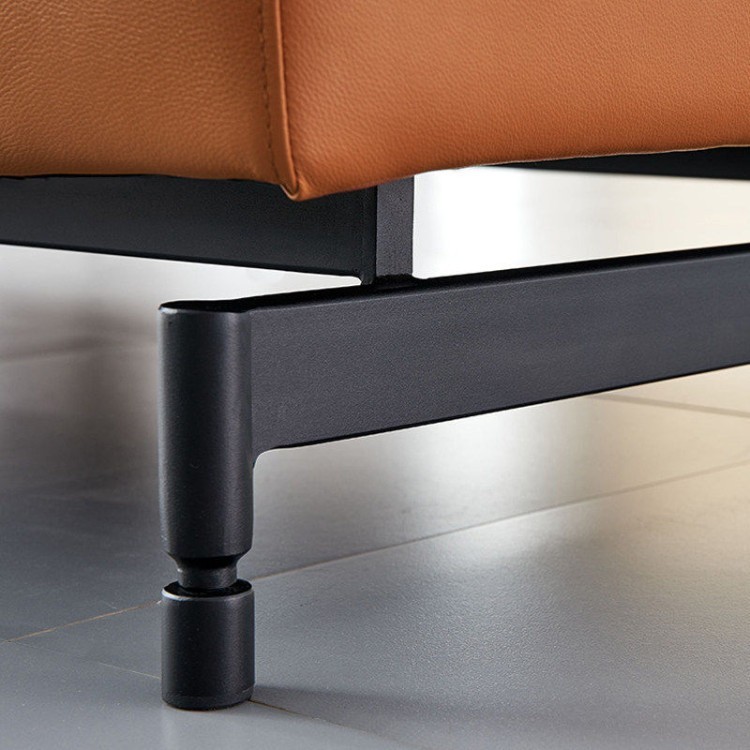 Modern 3-Seater Executive Leather Sofa | Luxury Office Reception Sofa - Image 3