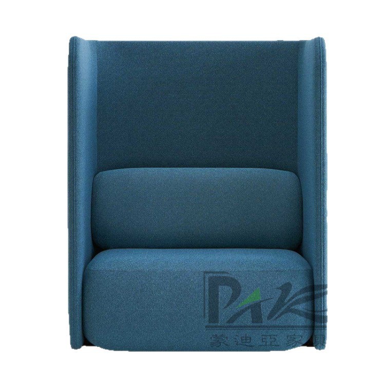 High-Back Booth Sofa with Side Table | Semi-Private Seating for Modern Commercial Spaces - Image 5