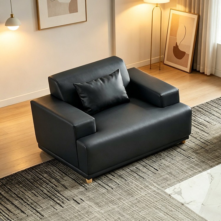 Modern 3-Seater Executive Sofa | Wide-Seat Office Reception Sofa - Image 3