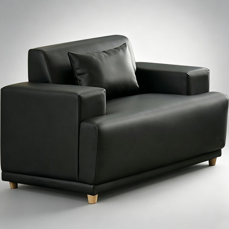 Modern 3-Seater Executive Sofa | Wide-Seat Office Reception Sofa - Image 4