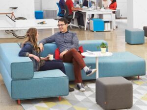 Modular Office Sofa | Modern Lounge & Collaboration Seating Sofa