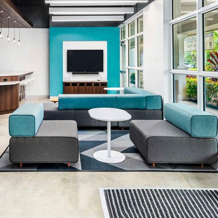 Modular Office Sofa | Modern Lounge & Collaboration Seating Sofa - Image 2